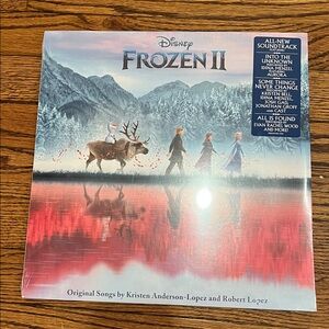 Disney Frozen II Vinyl with Blue and Red Cover